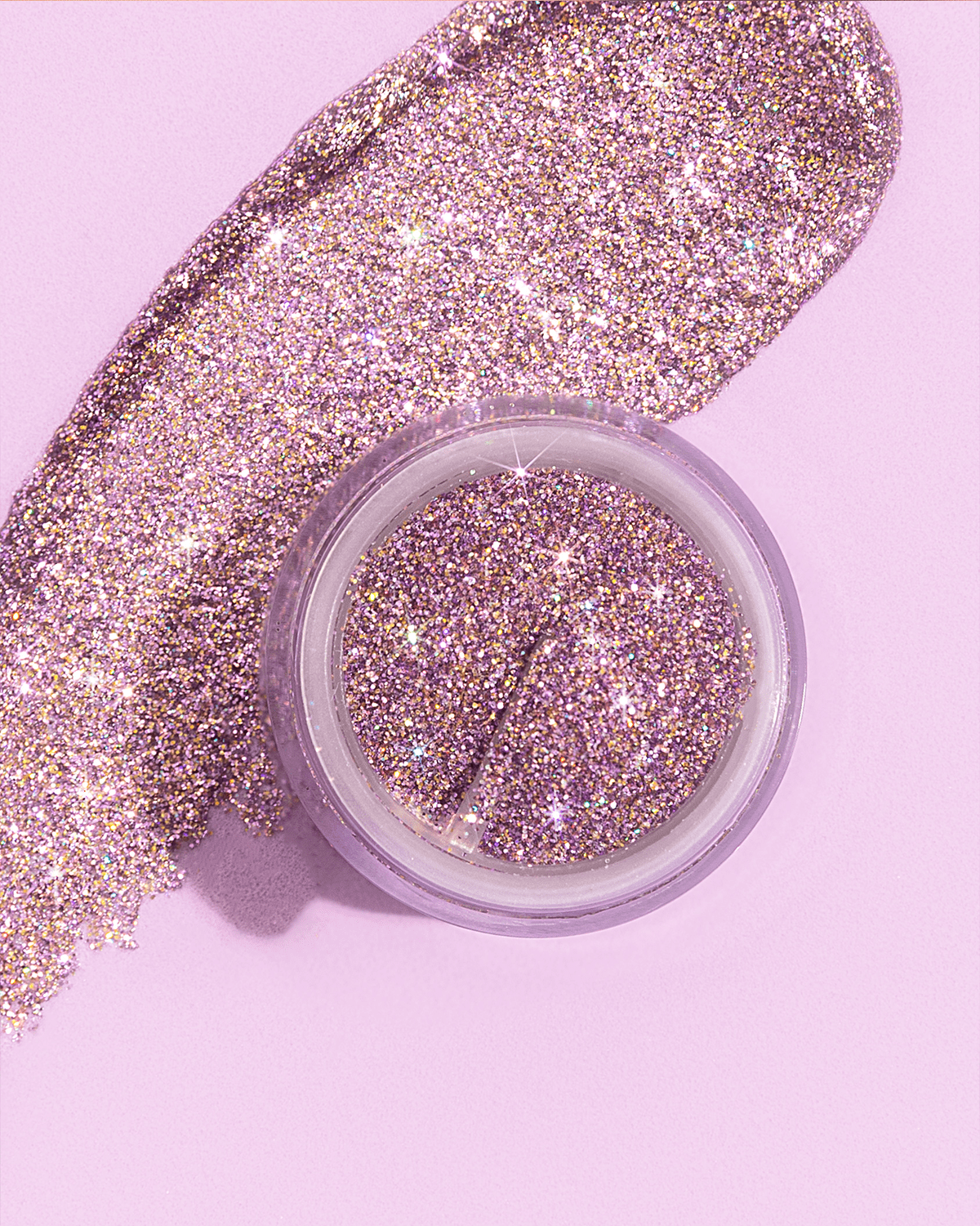 BT Glitter Lilac Galaxy